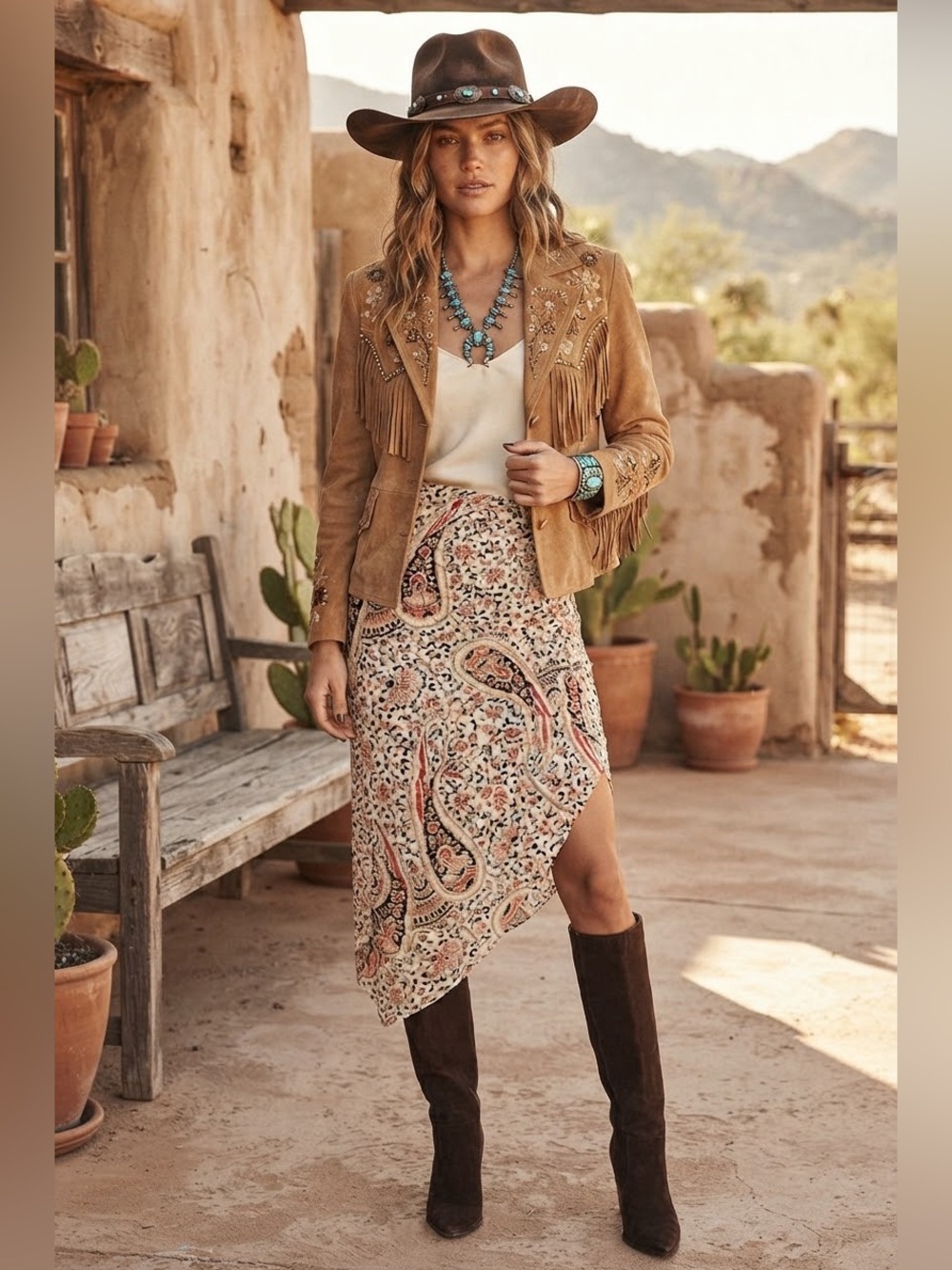 VERONICA BEARD
Herst Asymmetrical Paisley Silk Skirt In Multicolor size 0